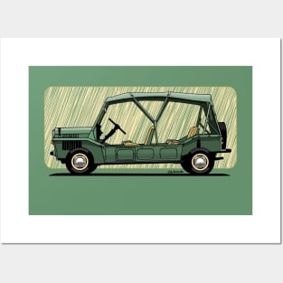 The coolest small all terrain car! Posters and Art